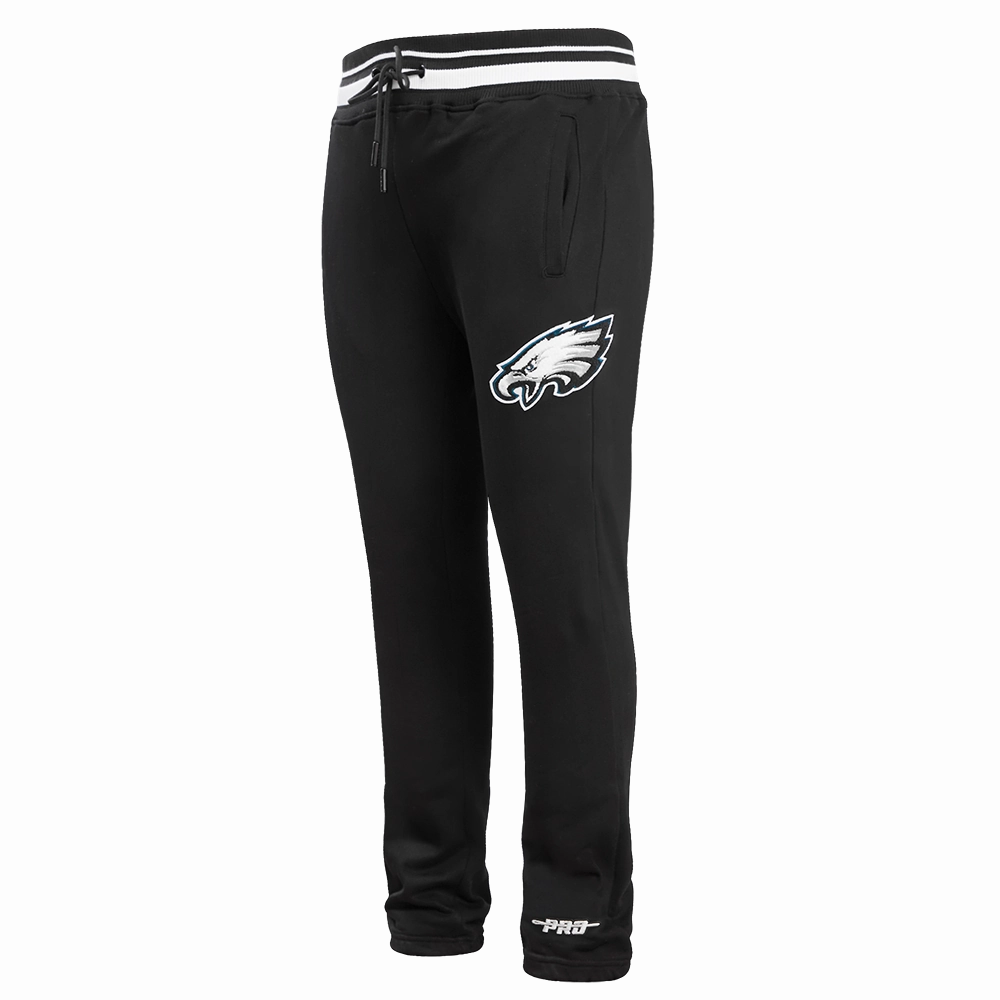 NFL PHILADELPHIA EAGLES MASHUP MEN'S RIB SWEATPANT (BLACK)