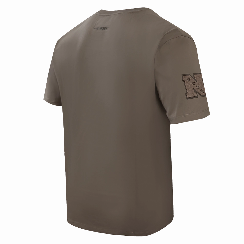 NFL PHILADELPHIA EAGLES NEUTRAL DROP SHOULDER MEN'S TEE (DARK TAUPE)