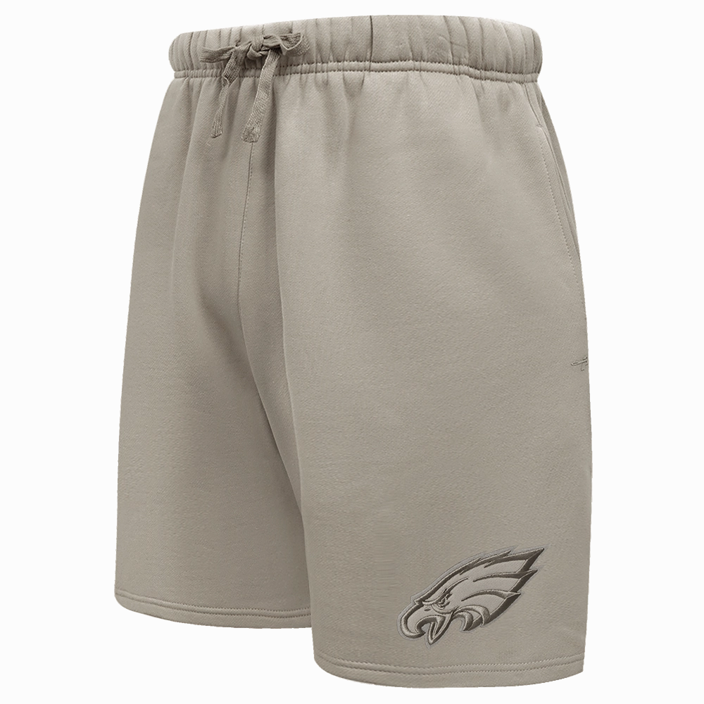 NFL PHILADELPHIA EAGLES NEUTRAL MEN'S FLEECE SHORT (TAUPE)