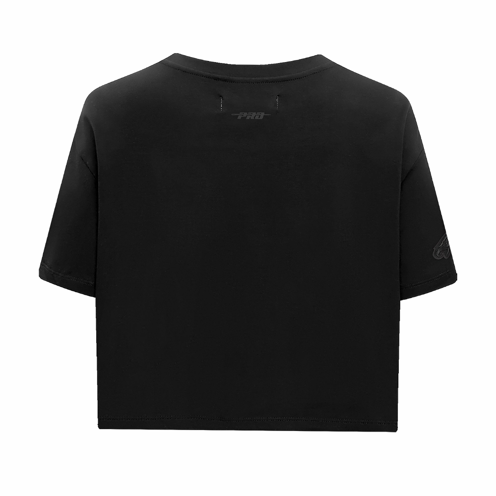 NFL PHILADELPHIA EAGLES NEUTRAL WOMEN'S BOXY TEE (BLACK)