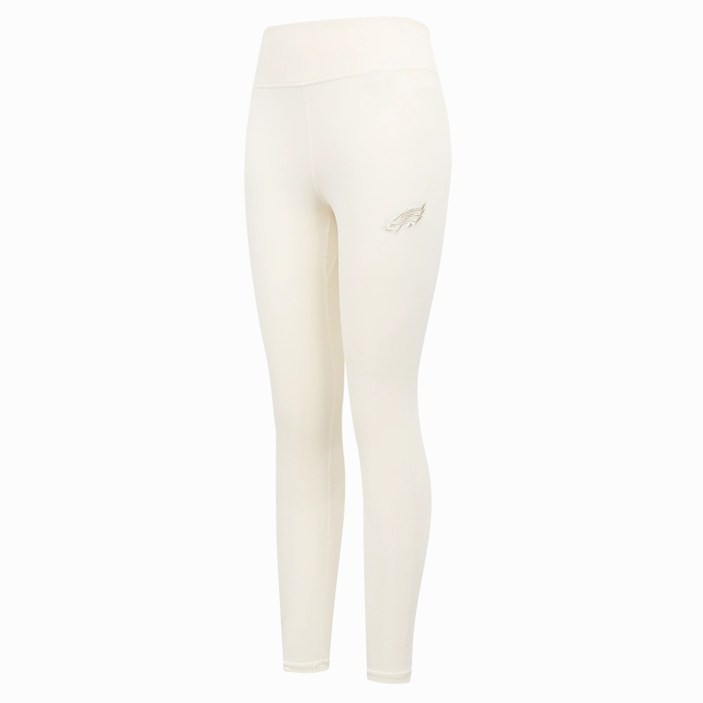 NFL PHILADELPHIA EAGLES NEUTRAL WOMEN'S JERSEY LEGGING (EGGSHELL)