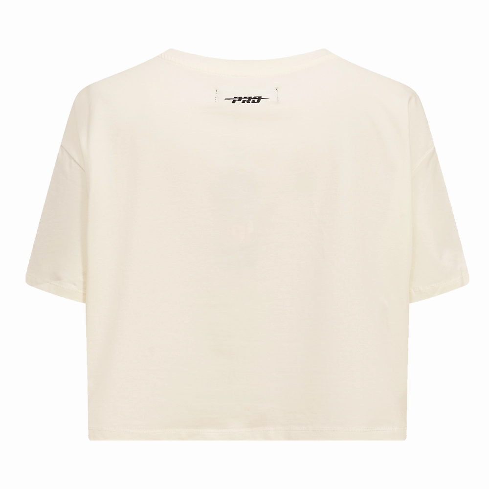 NFL PHILADELPHIA EAGLES RETRO CLASSIC WOMEN'S BOXY TEE (EGGSHELL)