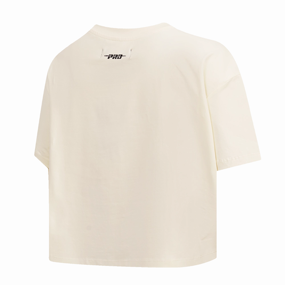 NFL PHILADELPHIA EAGLES RETRO CLASSIC WOMEN'S BOXY TEE (EGGSHELL)