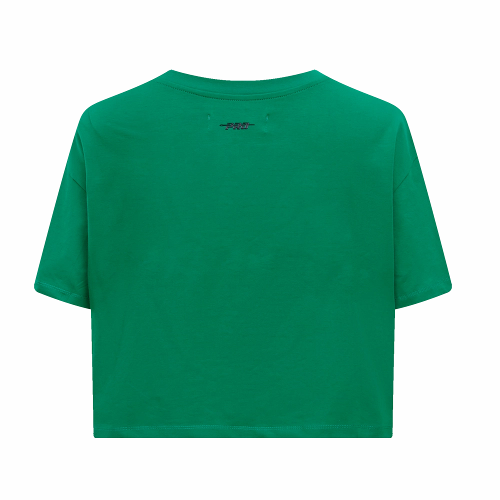 NFL PHILADELPHIA EAGLES RETRO CLASSIC WOMEN'S BOXY TEE (KELLY GREEN)