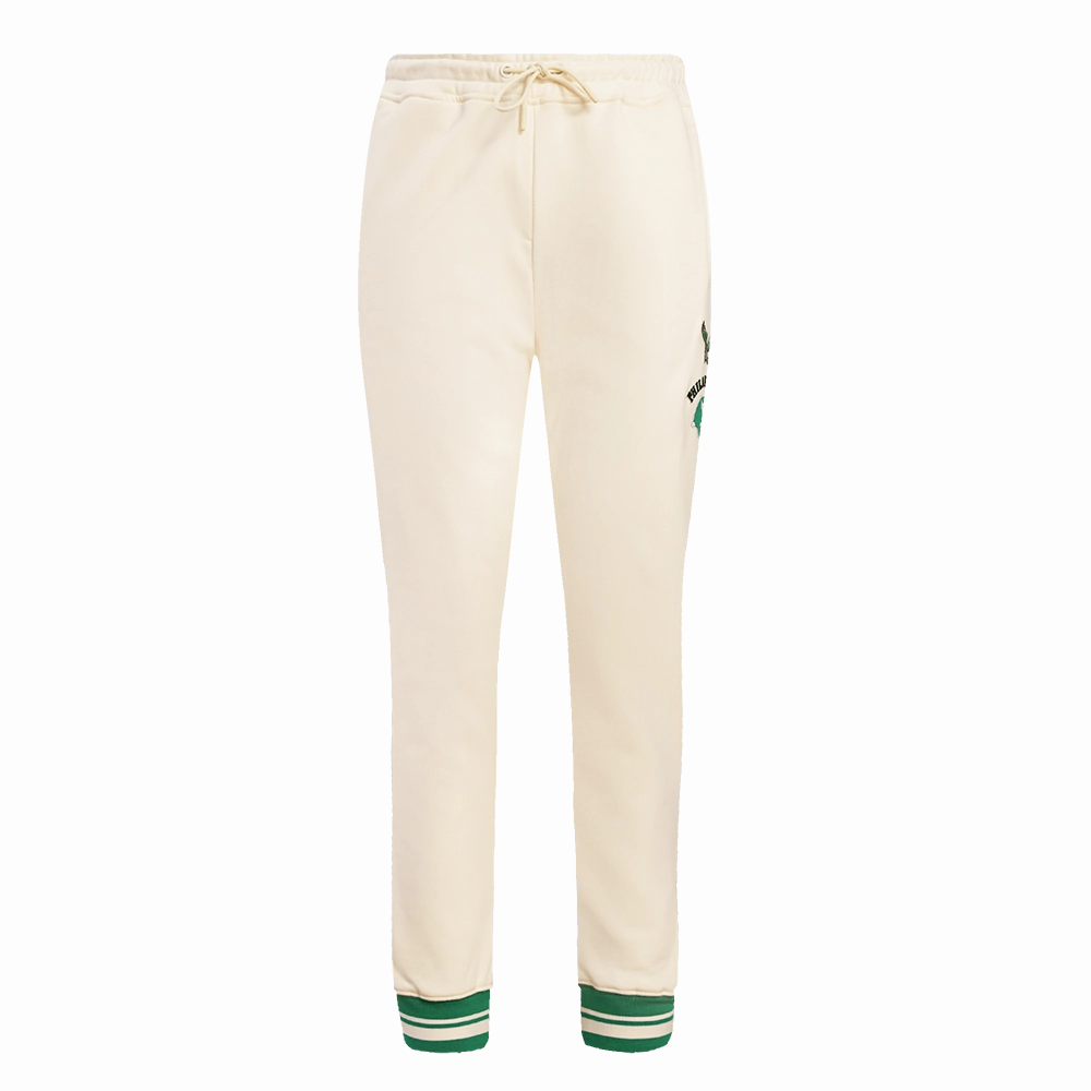 NFL PHILADELPHIA EAGLES RETRO CLASSIC WOMEN'S SWEATPANT (EGGSHELL/KELLY GREEN)