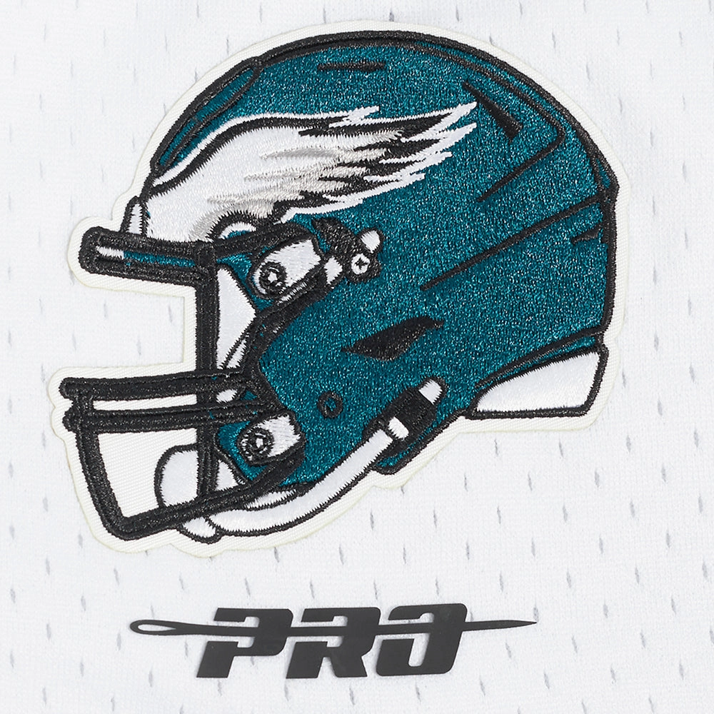 NFL PHILADELPHIA EAGLES SCRIPT TAIL MEN'S DOUBLE KNIT 2.0 SHORT (BLACK)