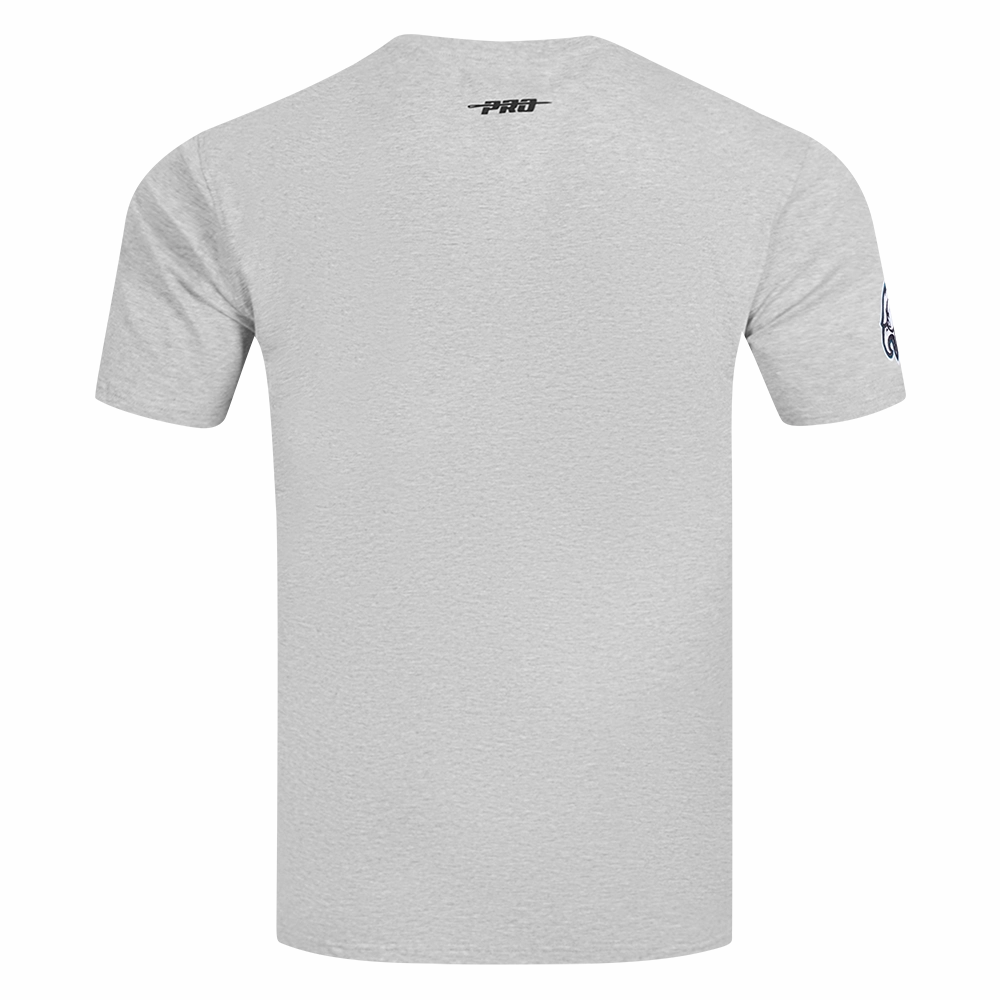 NFL PHILADELPHIA EAGLES SCRIPT TAIL MEN'S SINGLE JERSEY TEE (HEATHER GREY)