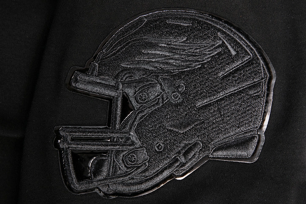 NFL PHILADELPHIA EAGLES TRIPLE BLACK MEN'S   TEE (TRIPLE BLACK)