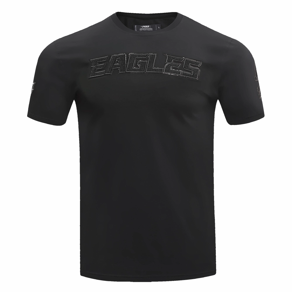 NFL PHILADELPHIA EAGLES TRIPLE BLACK MEN'S   TEE (TRIPLE BLACK)