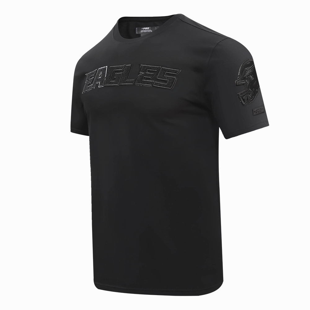 NFL PHILADELPHIA EAGLES TRIPLE BLACK MEN'S   TEE (TRIPLE BLACK)