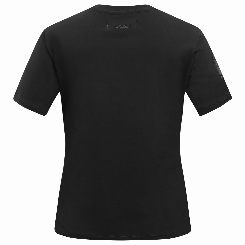 NFL PHILADELPHIA EAGLES TRIPLE BLACK WOMEN'S SLIM FIT TEE (TRIPLE BLACK WOMEN'S)