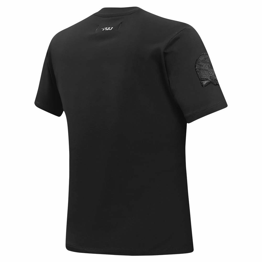 NFL PHILADELPHIA EAGLES TRIPLE BLACK WOMEN'S SLIM FIT TEE (TRIPLE BLACK WOMEN'S)