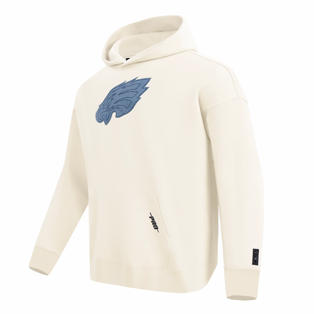 NFL PHILADELPHIA EAGLES VARSITY BLUES MEN'S PULLOVER HOODIE (LINEN)