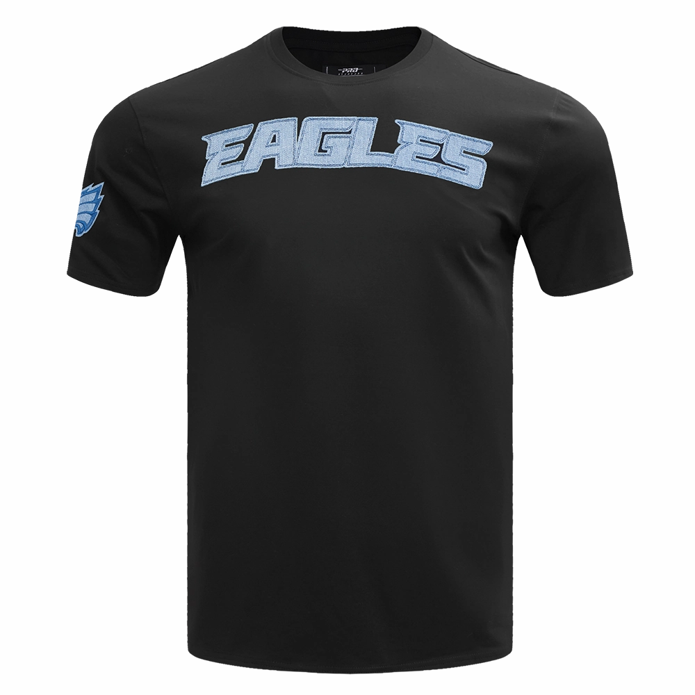 NFL PHILADELPHIA EAGLES VARSITY BLUES MEN'S TEE (BLACK)