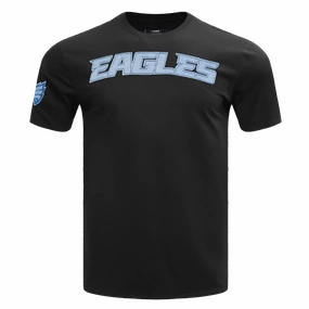 NFL PHILADELPHIA EAGLES VARSITY BLUES MEN'S TEE (BLACK)