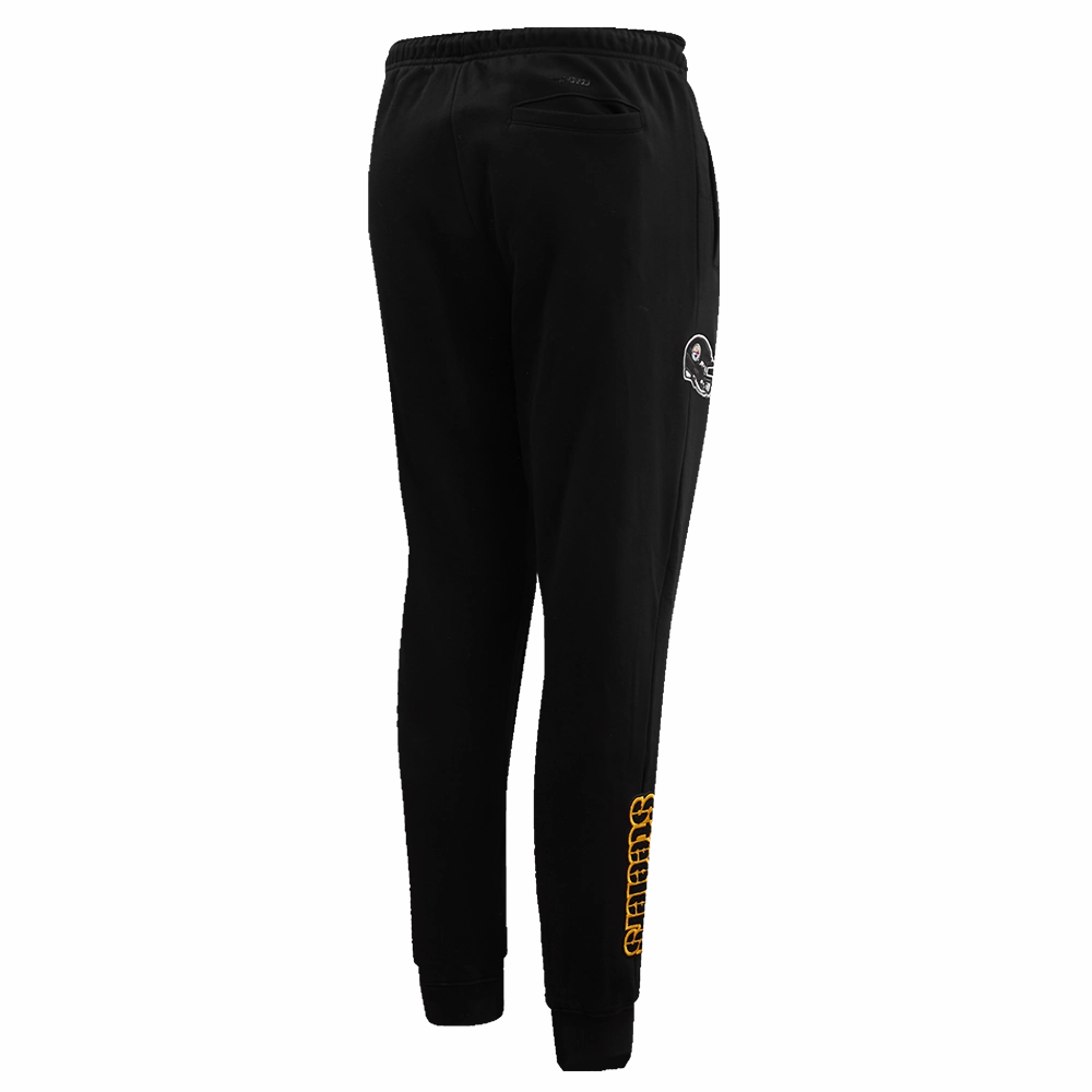 NFL PITTSBURGH STEELERS CLASSIC WOMEN'S FLEECE SWEATPANT (BLACK)