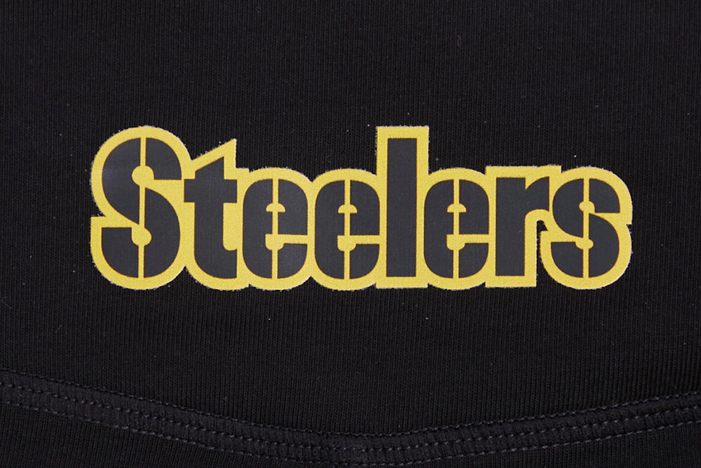 NFL PITTSBURGH STEELERS CLASSIC WOMEN'S JERSEY LEGGING (BLACK)