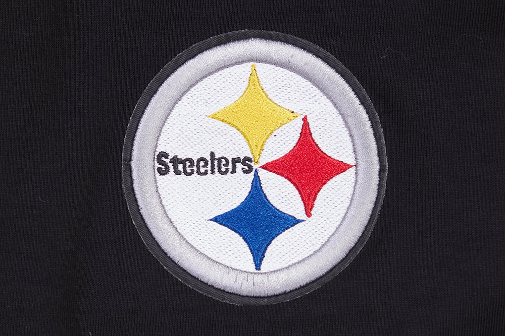 NFL PITTSBURGH STEELERS CLASSIC WOMEN'S JERSEY LEGGING (BLACK)