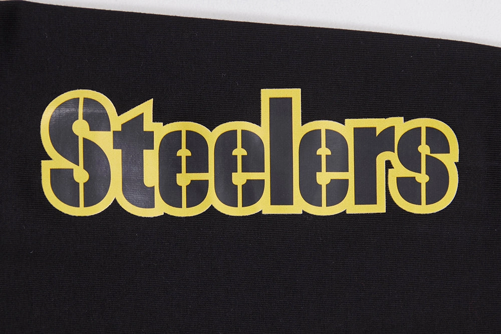 NFL PITTSBURGH STEELERS CLASSIC WOMEN'S JERSEY LEGGING (BLACK)