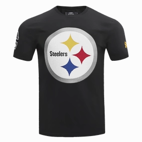NFL PITTSBURGH STEELERS MASHUP MEN'S TEE (BLACK)