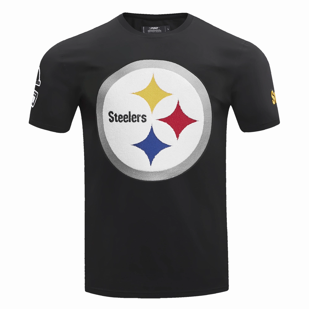 NFL PITTSBURGH STEELERS MASHUP MEN'S TEE (BLACK)