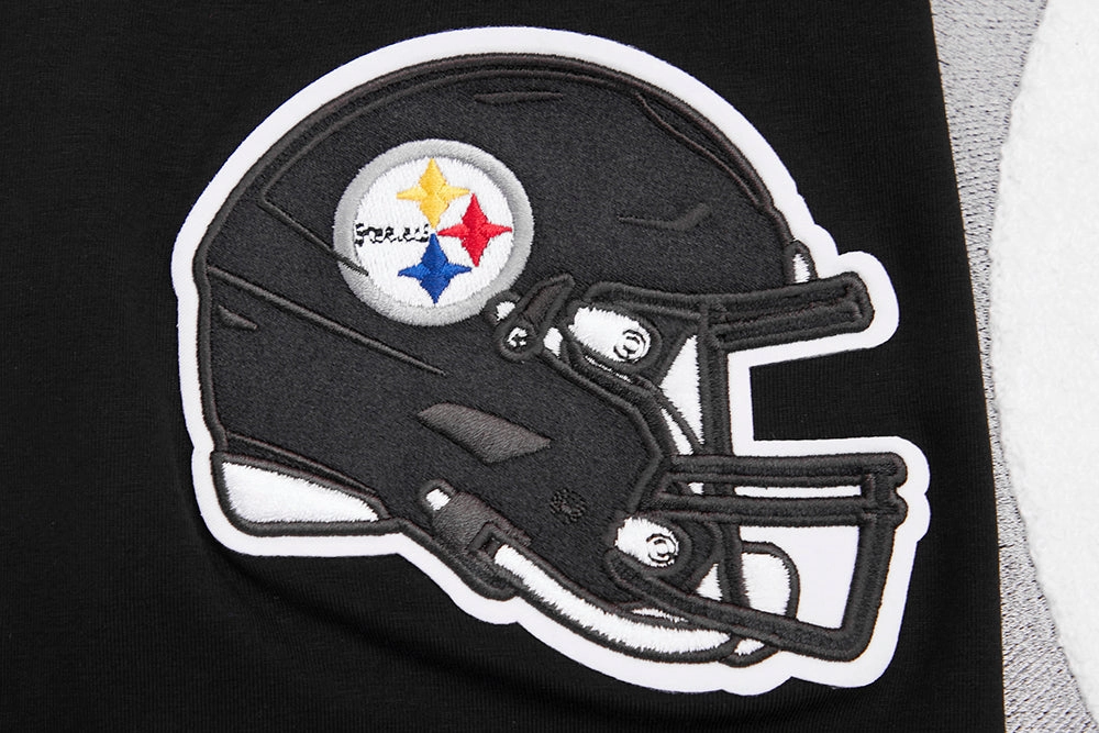 NFL PITTSBURGH STEELERS MASHUP MEN'S TEE (BLACK)