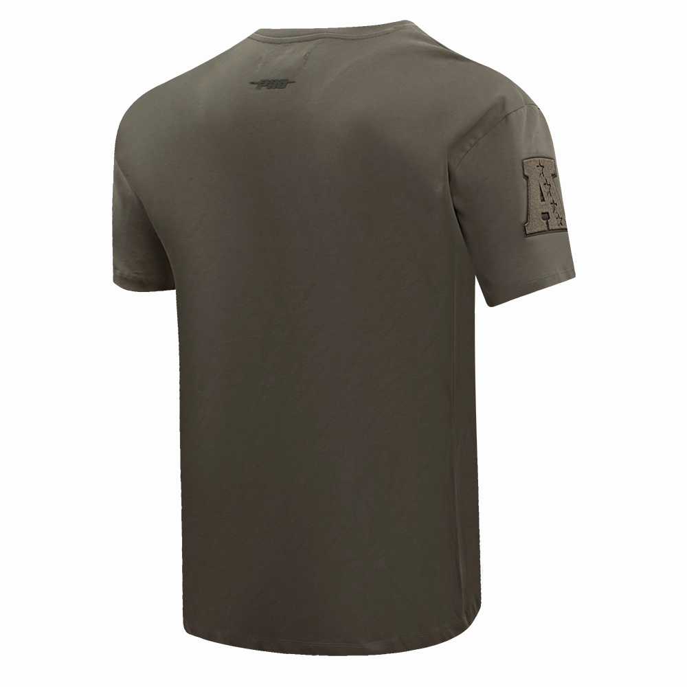 NFL PITTSBURGH STEELERS NEUTRAL DROP SHOULDER MEN'S TEE (DARK TAUPE)