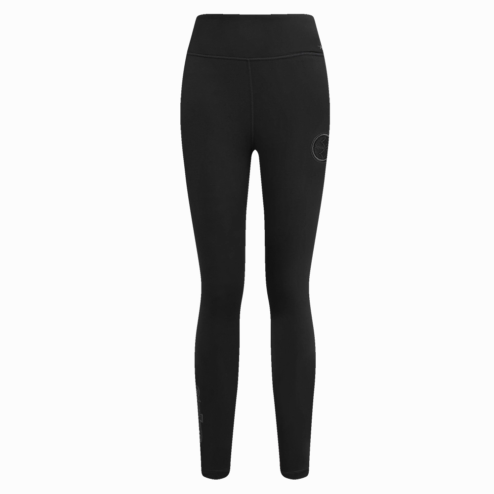 NFL PITTSBURGH STEELERS NEUTRAL WOMEN'S JERSEY LEGGING (BLACK)