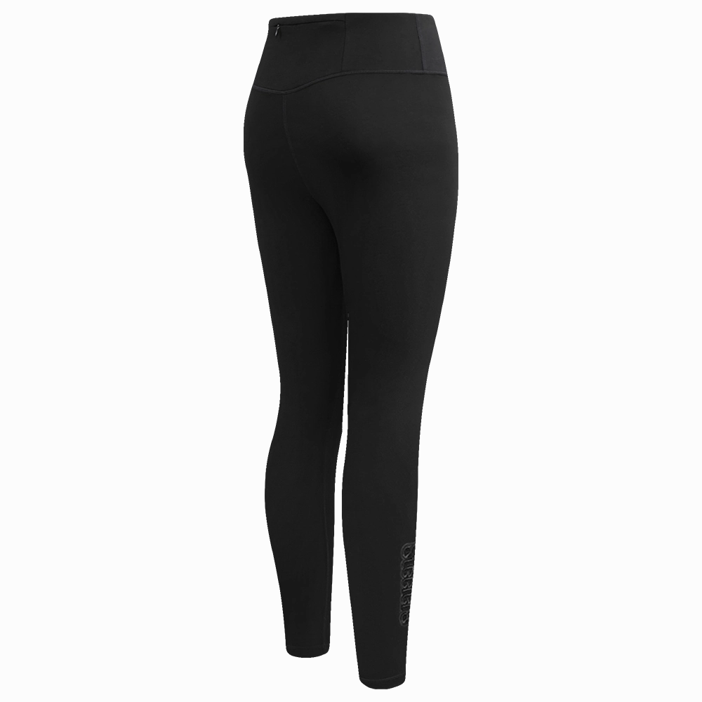 NFL PITTSBURGH STEELERS NEUTRAL WOMEN'S JERSEY LEGGING (BLACK)