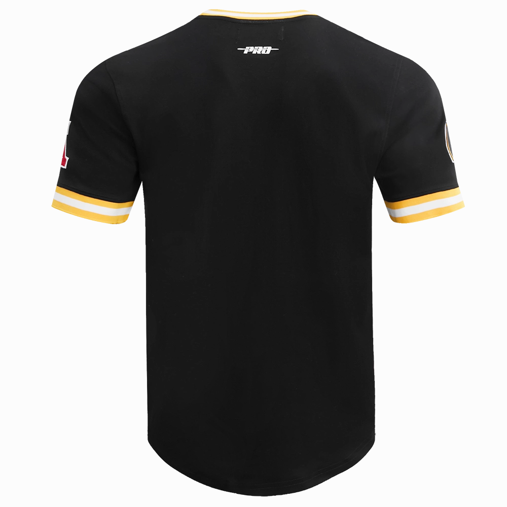 NFL PITTSBURGH STEELERS RETRO CLASSIC MEN'S TEE (BLACK/YELLOW)