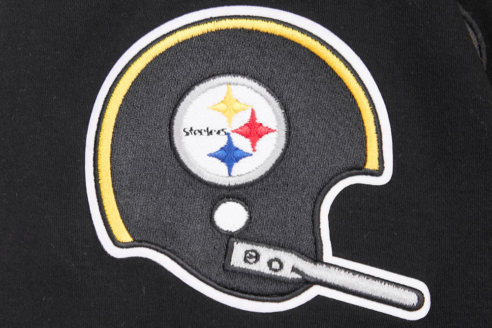 NFL PITTSBURGH STEELERS RETRO CLASSIC MEN'S TEE (BLACK/YELLOW)