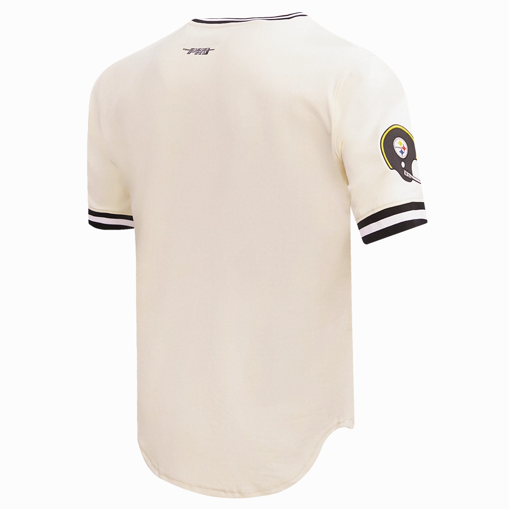 NFL PITTSBURGH STEELERS RETRO CLASSIC MEN'S TEE (EGGSHELL/ BLACK)