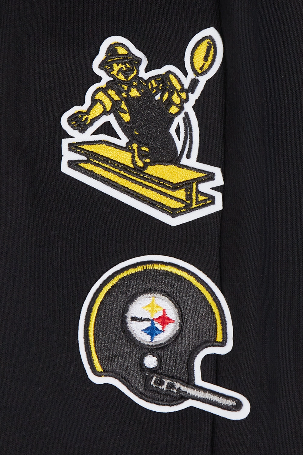 NFL PITTSBURGH STEELERS RETRO CLASSIC WOMEN'S SWEATPANT (BLACK/YELLOW)