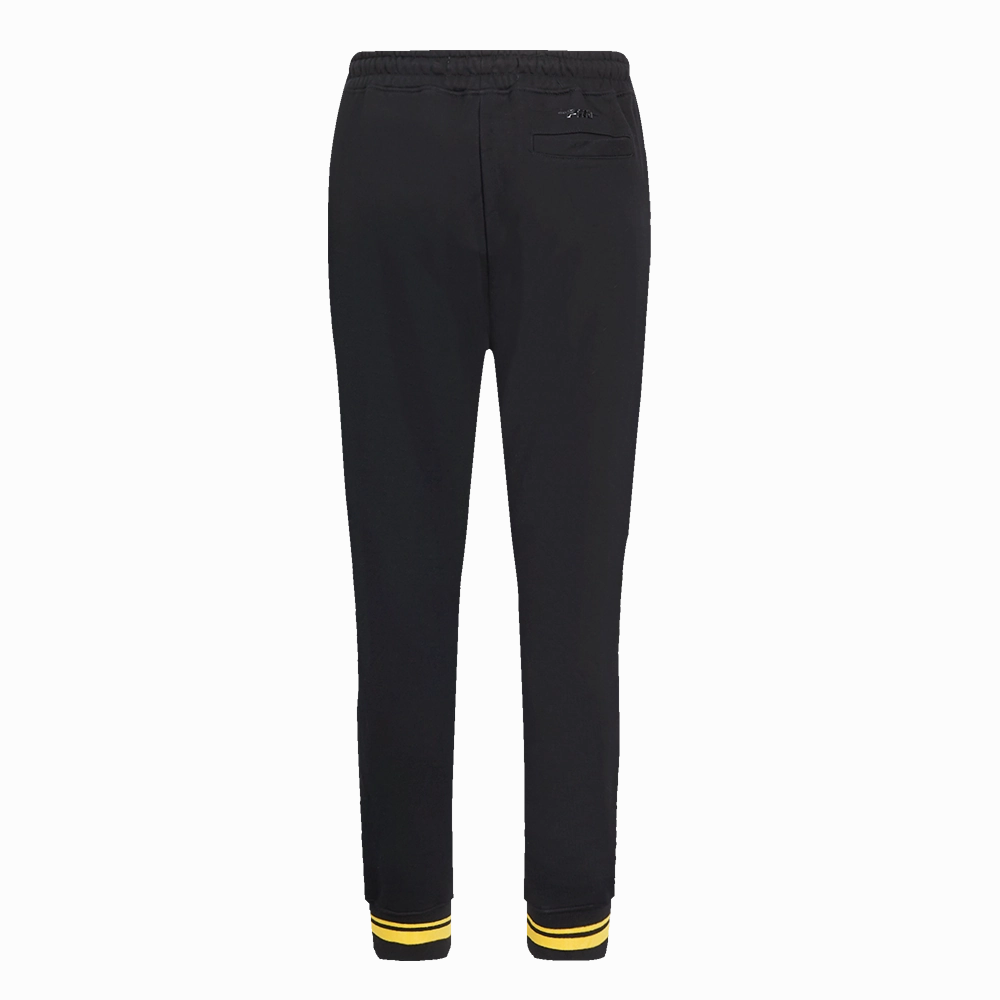 NFL PITTSBURGH STEELERS RETRO CLASSIC WOMEN'S SWEATPANT (BLACK/YELLOW)