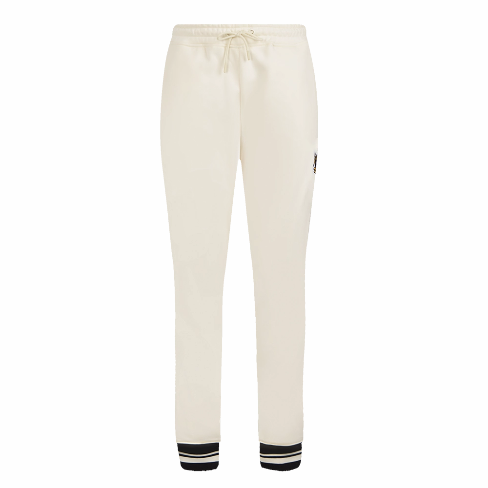 NFL PITTSBURGH STEELERS RETRO CLASSIC WOMEN'S SWEATPANT (EGGSHELL/ BLACK)