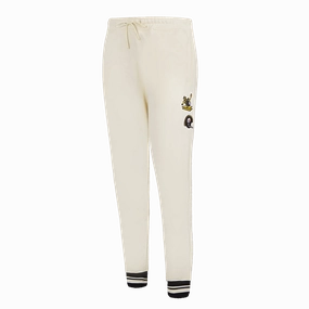 NFL PITTSBURGH STEELERS RETRO CLASSIC WOMEN'S SWEATPANT (EGGSHELL/ BLACK)