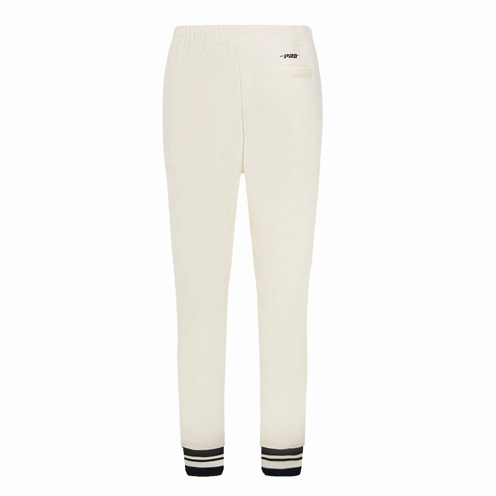 NFL PITTSBURGH STEELERS RETRO CLASSIC WOMEN'S SWEATPANT (EGGSHELL/ BLACK)