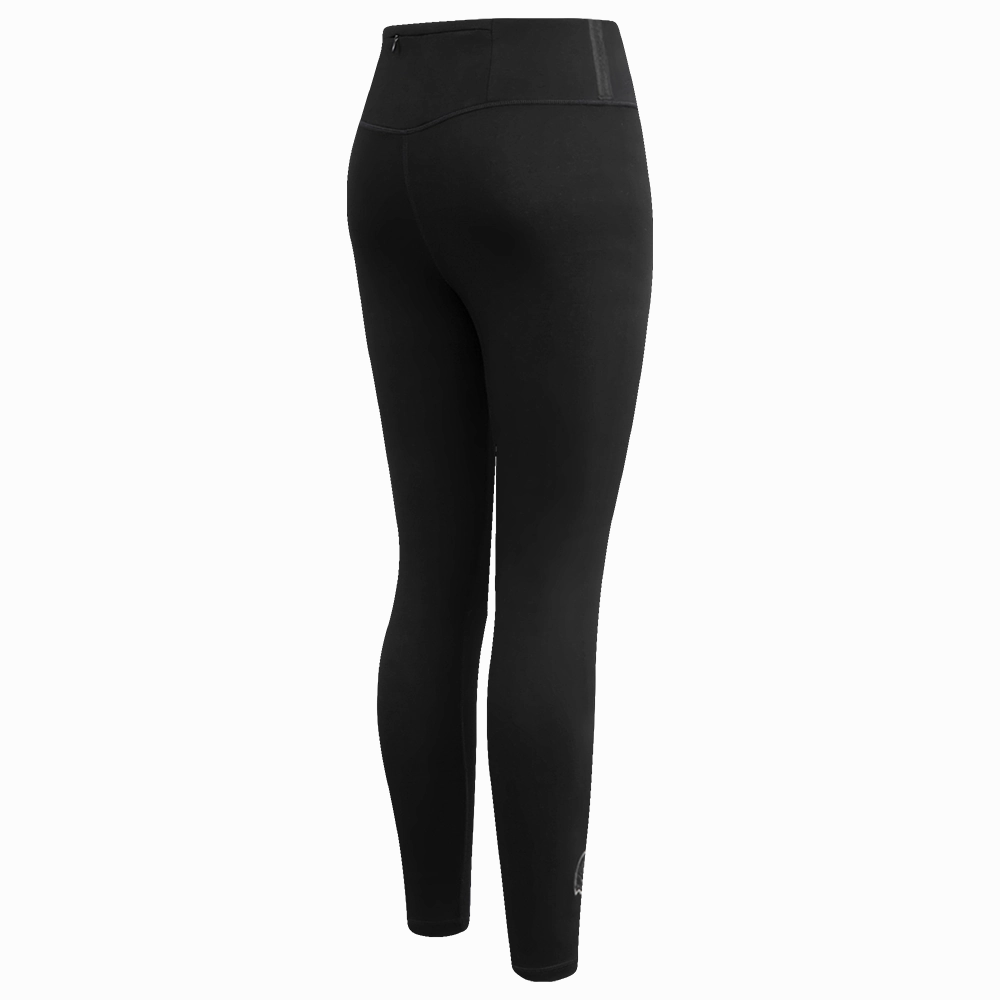 NFL PITTSBURGH STEELERS TRIPLE BLACK WOMEN'S JERSEY LEGGING (TRIPLE BLACK WOMEN'S)