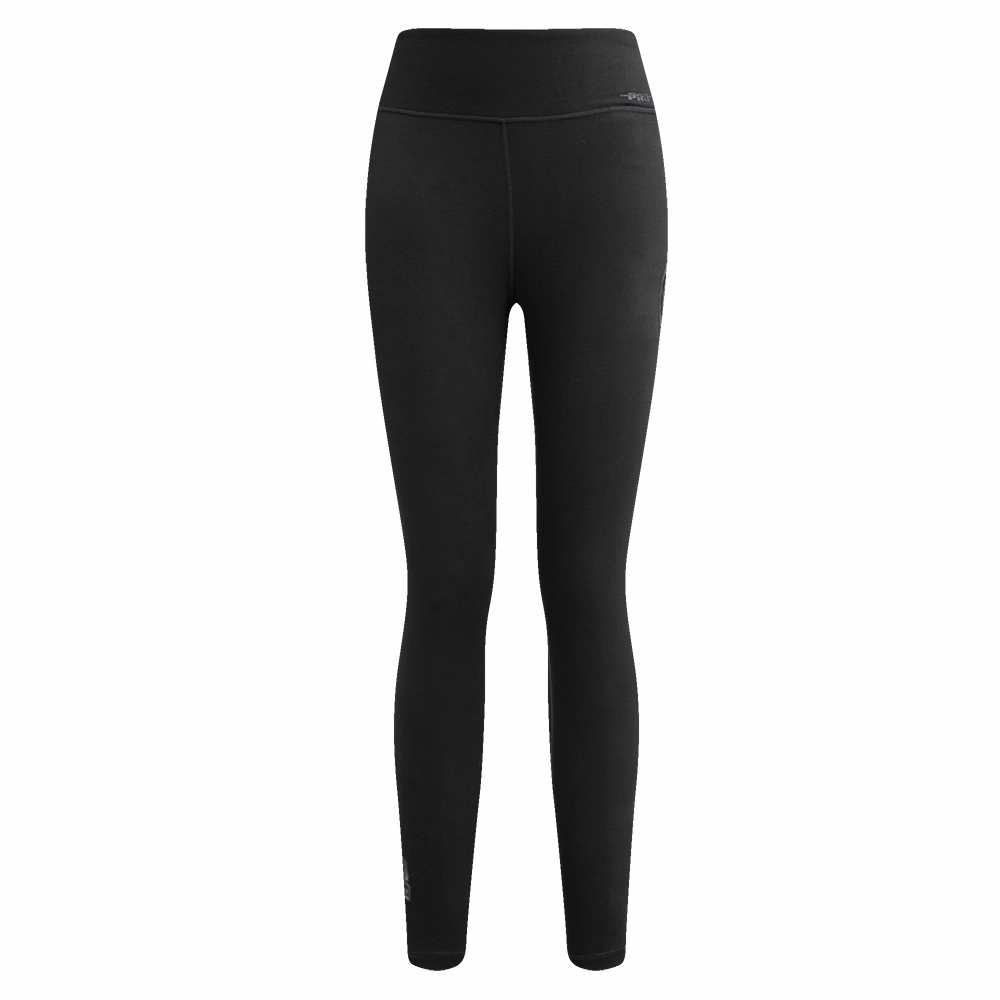 NFL PITTSBURGH STEELERS TRIPLE BLACK WOMEN'S JERSEY LEGGING (TRIPLE BLACK WOMEN'S)