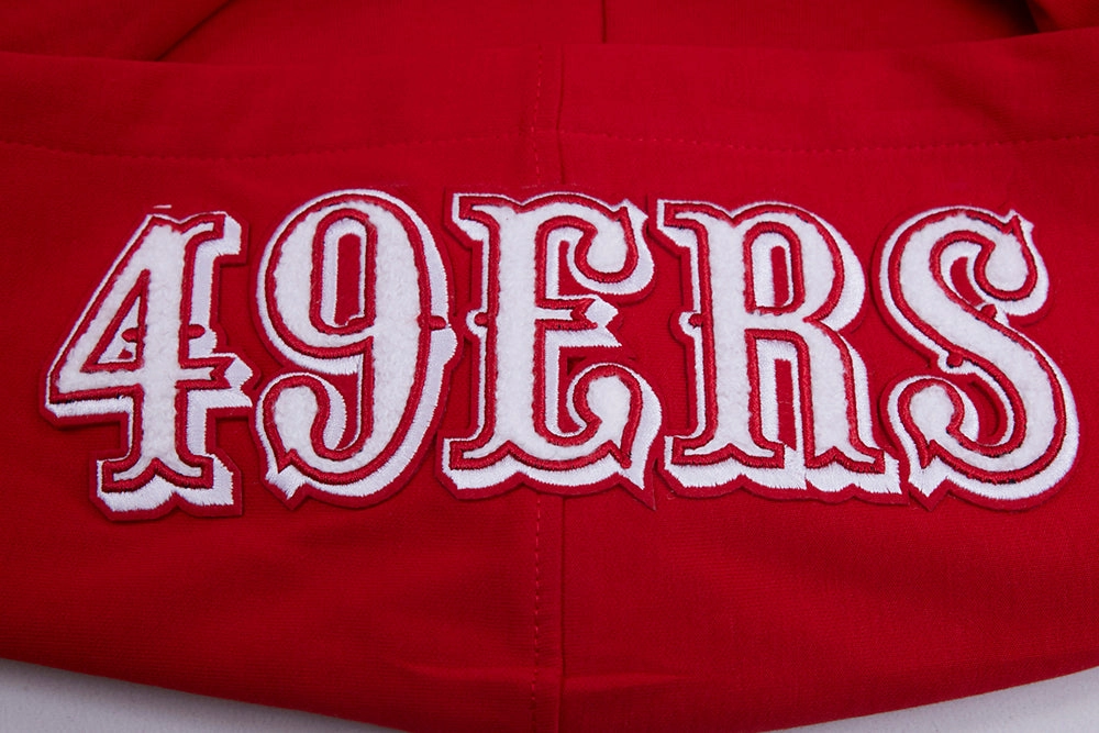 NFL SAN FRANCISCO 49ERS CHRISTIAN McCAFFREY #23 MEN'S PULLOVER HOODIE (RED)