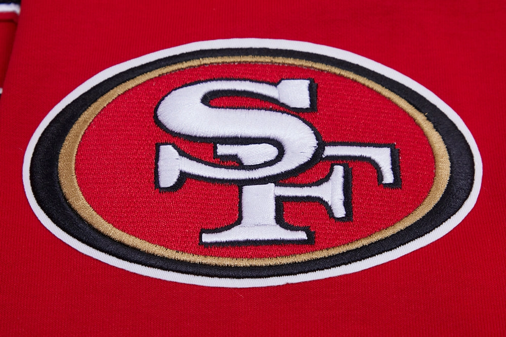 NFL SAN FRANCISCO 49ERS CHRISTIAN McCAFFREY #23 MEN'S PULLOVER HOODIE (RED)