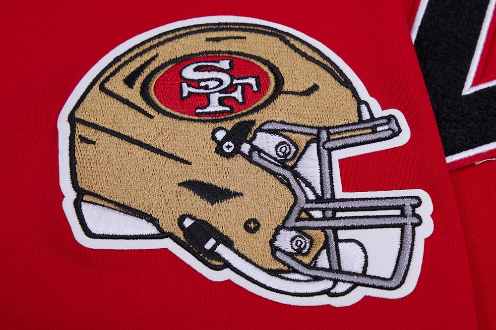 NFL SAN FRANCISCO 49ERS CHRISTIAN McCAFFREY #23 MEN'S PULLOVER HOODIE (RED)