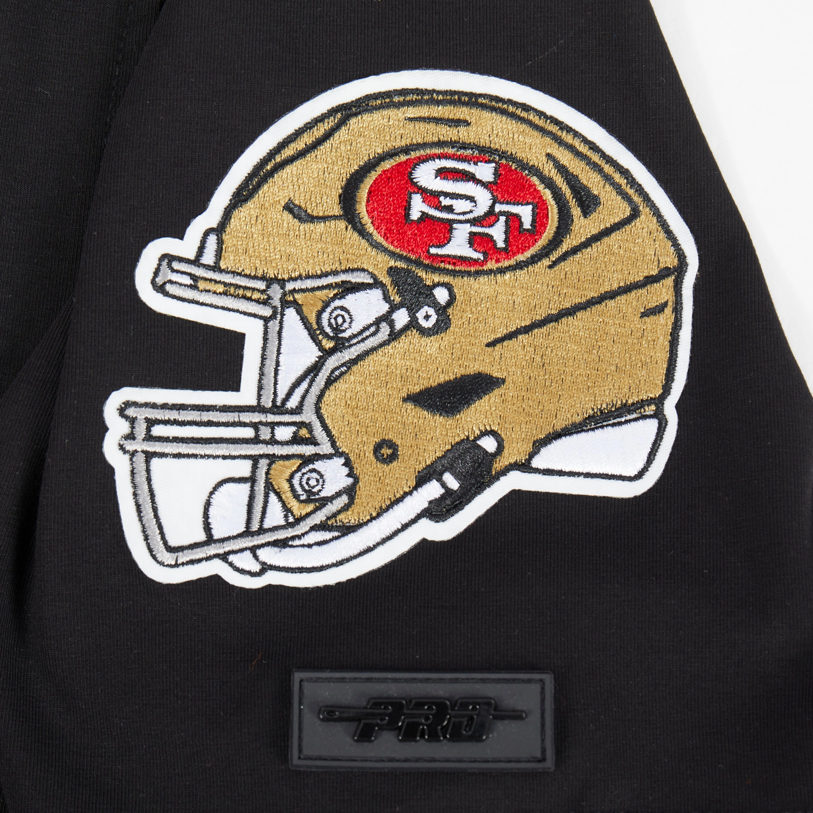 NFL SAN FRANCISCO 49ERS CITY RANSOM MEN'S SINGLE JERSEY TEE (BLACK)