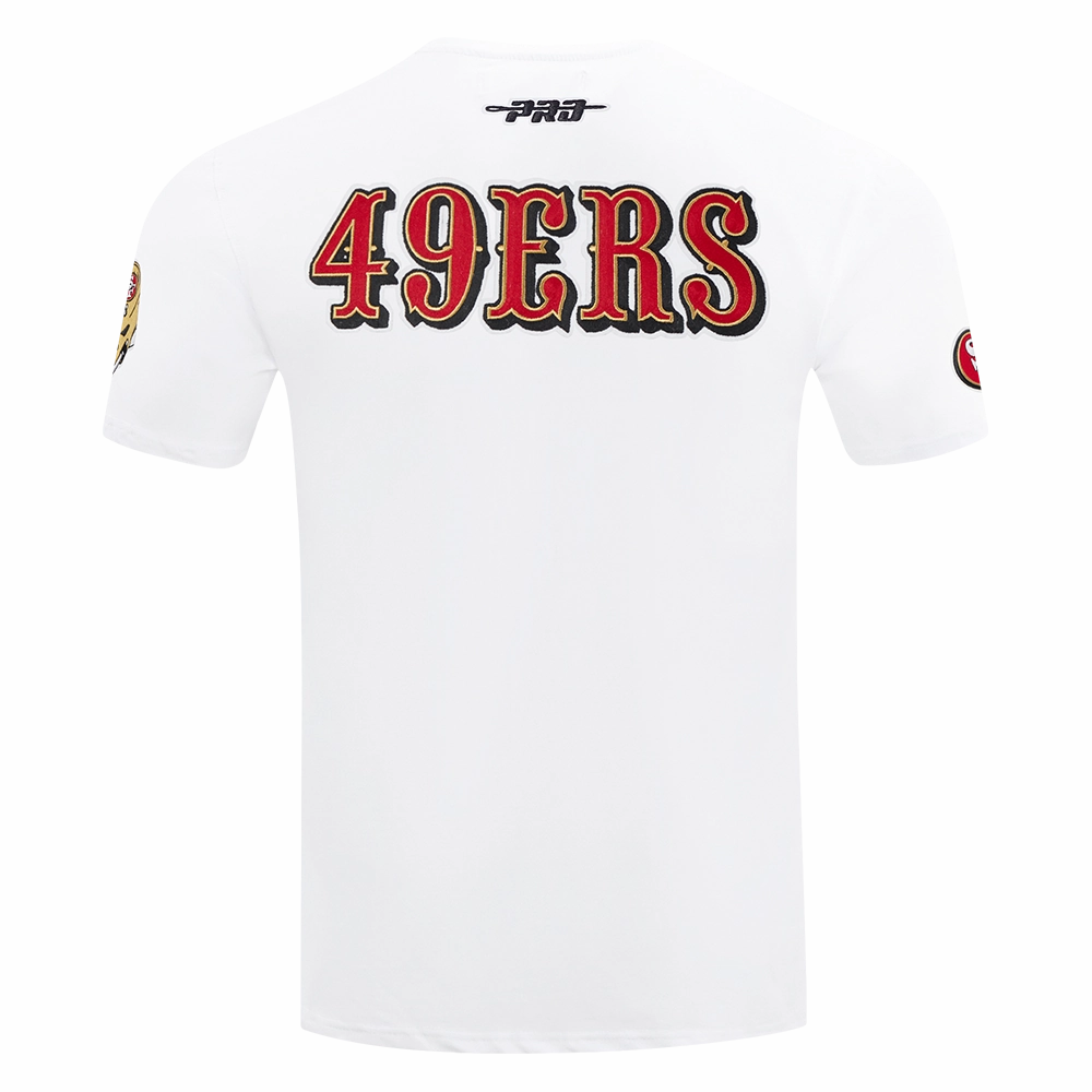 NFL SAN FRANCISCO 49ERS CITY RANSOM MEN'S SINGLE JERSEY TEE (WHITE)