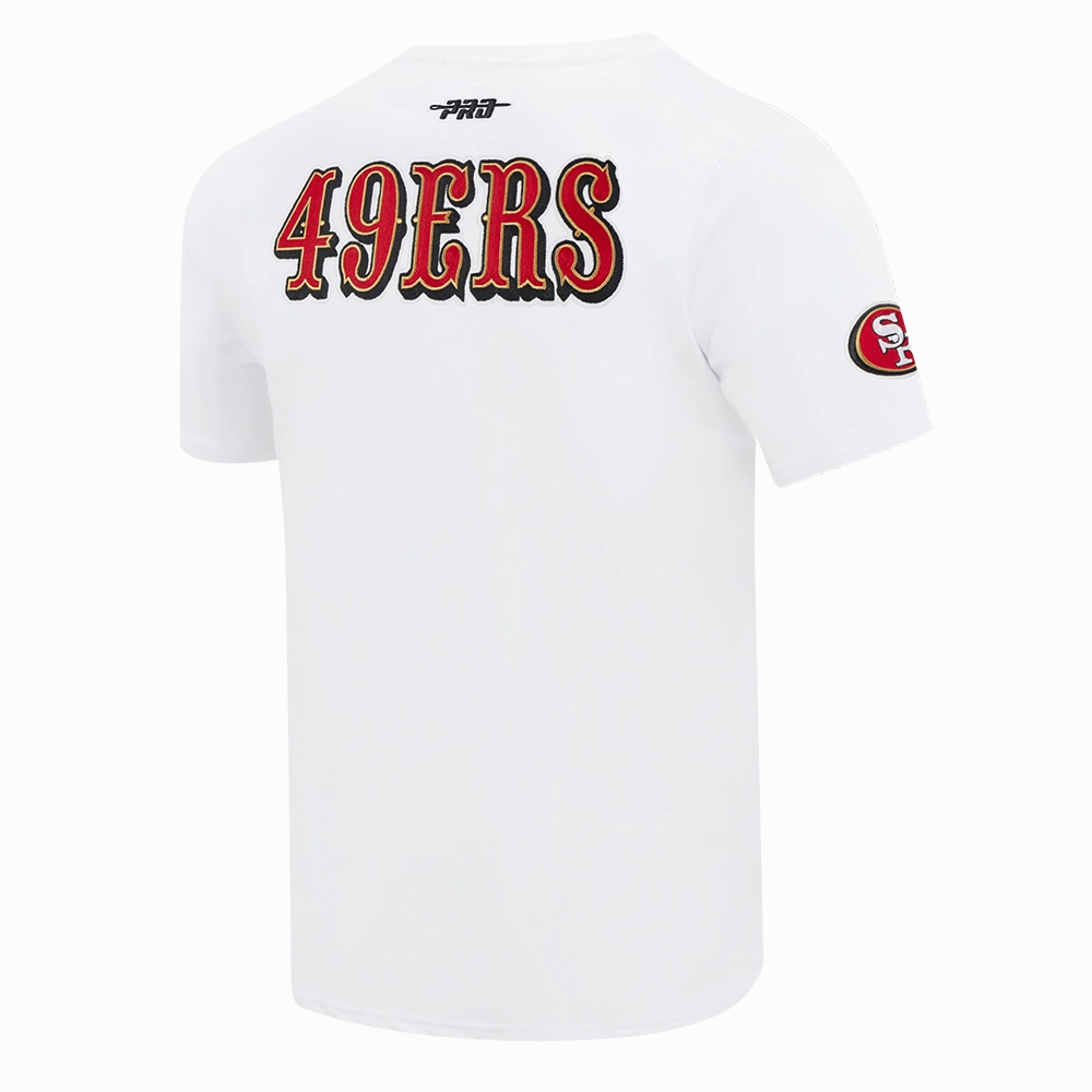 NFL SAN FRANCISCO 49ERS CITY RANSOM MEN'S SINGLE JERSEY TEE (WHITE)