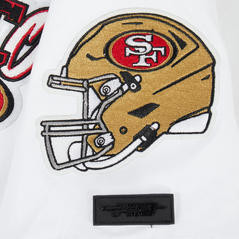 NFL SAN FRANCISCO 49ERS CITY RANSOM MEN'S SINGLE JERSEY TEE (WHITE)
