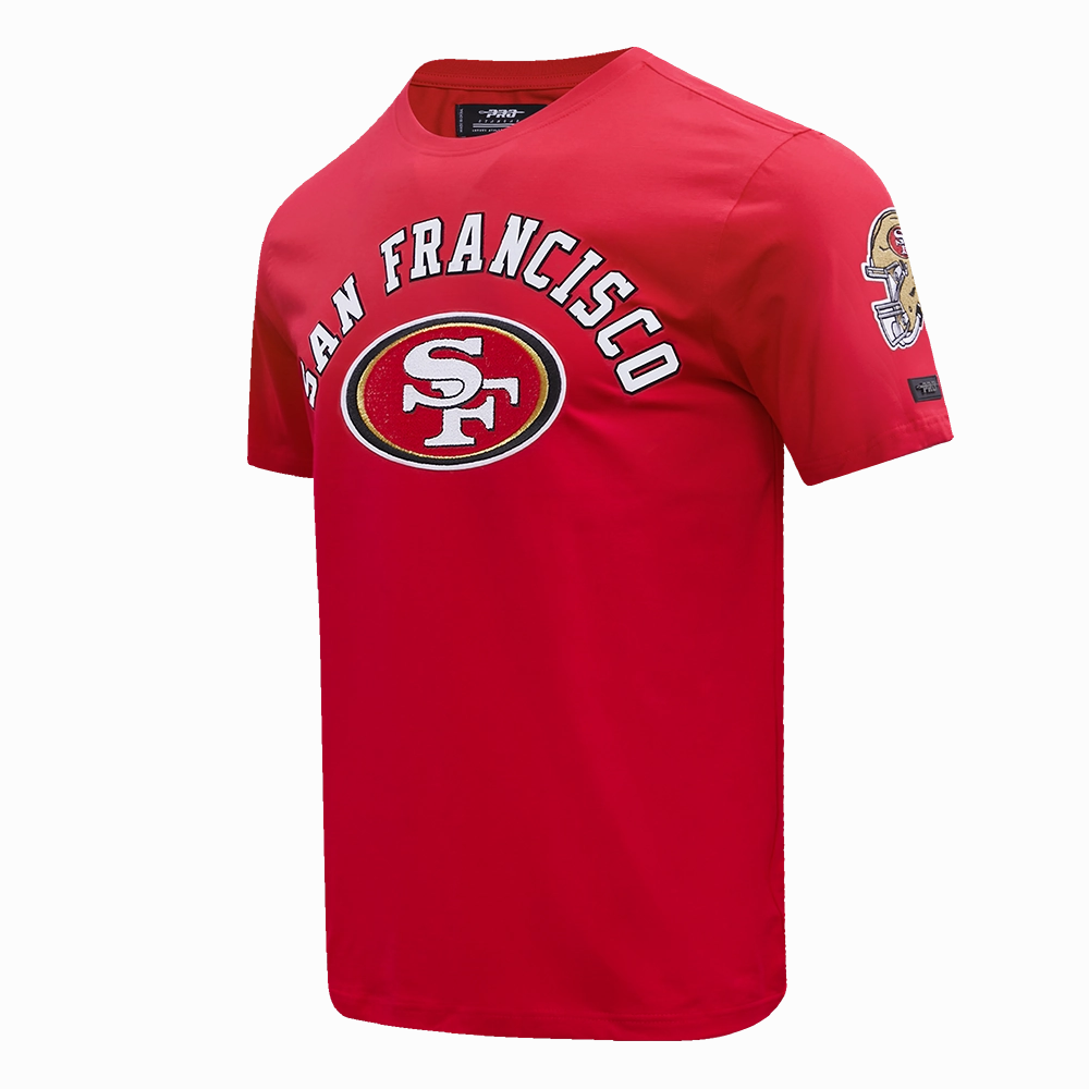 NFL SAN FRANCISCO 49ERS CLASSIC BRISTLE   TEE (RED)
