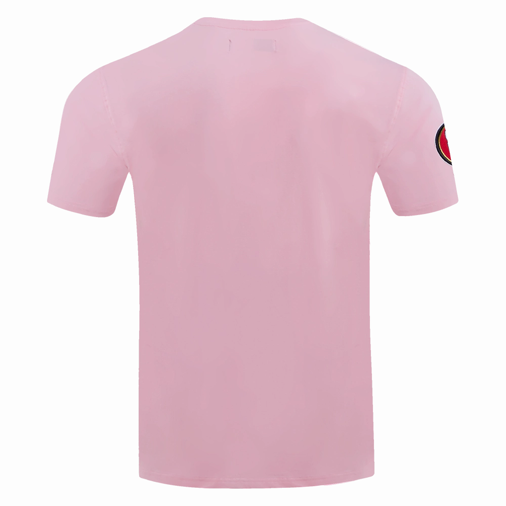 NFL SAN FRANCISCO 49ERS CLASSIC CHENILLE   TEE (PINK)