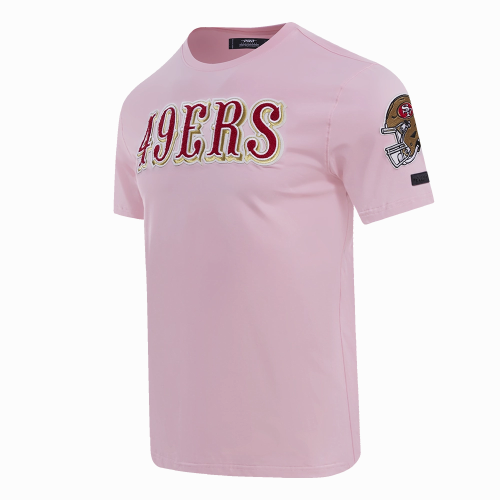 NFL SAN FRANCISCO 49ERS CLASSIC CHENILLE   TEE (PINK)