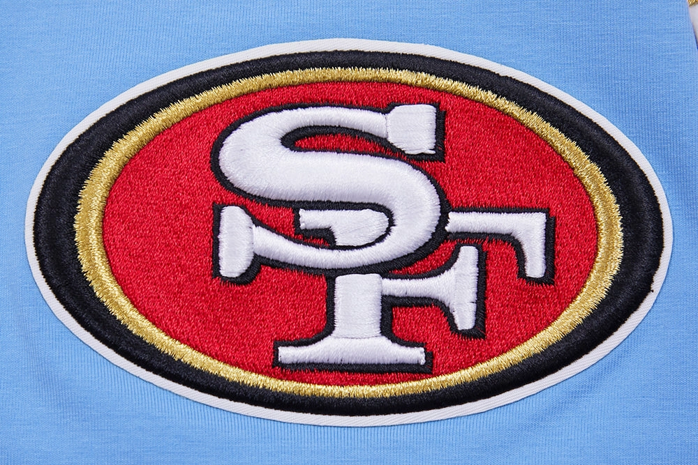 NFL SAN FRANCISCO 49ERS CLASSIC CHENILLE   TEE (UNIVERSITY BLUE)